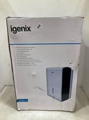 IGENIX DEHUMIDIFIER MODEL NO - IG9851 IN WHITE - RRP £349