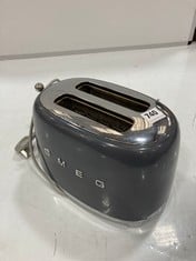 SMEG TSF01 RETRO 2 SLICE TOASTER IN GREY - RRP £149