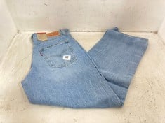 LEVIS '94 BAGGY MID RISE JEANS IN BLUE W28 L31