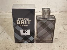 BURBERRY BRIT FOR HIM EAU DE TOILETTE 100ML