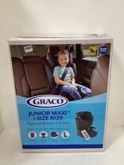 GRACO JUNIOR MAXI I-SIZE R129 HIGHBACK BOOSTER CAR SEAT