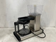 TECHNI VORM MOCCAMASTER SELECT FILTER COFFEE MACHINE MATT SILVER KBG 741 - RRP £263