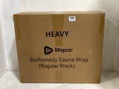 LIFEPRO BIOREMEDY SAUNA WRAP BLACK LP-BRMDYR-BLK - RRP £211