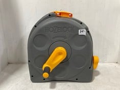 HOZELOCK WALL MOUNTED HOSE REEL WITH HOSE