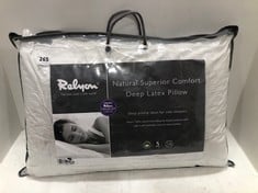 RELYON NATURAL SUPERIOR COMFORT DEEP LATEX PILLOW