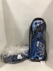 CRESSI PALAU MAREA SNORKEL SET BLUE - SIZE 10/13 TO INCLUDE CRESSI WAHOO MAN MONOPIECE WETSUIT BLUE - SIZE 3XL