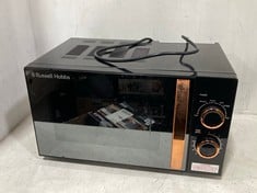 RUSSELL HOBBS COMPACT ROSE GOLD MANUAL MICROWAVE RHM1727RG