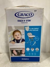 GRACO SNACK N' STOW HIGHCHAIR