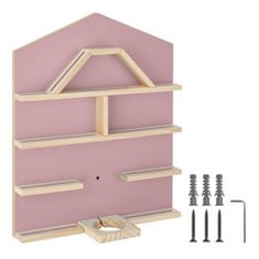 TECTAKE MY LITTLE STORY FLOATING SHELF PINK 405062