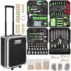 TECTAKE TOOL BOX TROLLEY 1200 PIECES 401321 - RRP £159