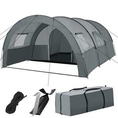 3 X TECTAKE ROSKILDE 6 PERSON TENT - RRP £199