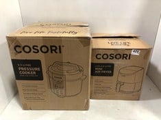 COSORI 5.7L PRESSURE COOKER CMC-CO601-SUK TO INCLUDE COSORI LITE 2L MINI AIR FRYER CAF-LI211