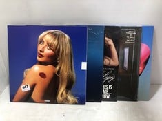 5 X ASSORTED VINYLS TO INCLUDE SABRINA CARPENTER SHORT N SWEET VINYL