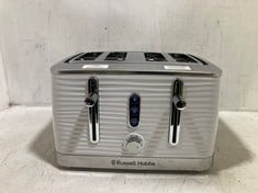 RUSSELL HOBBS INSPIRE WHITE 4 SLICE TOASTER