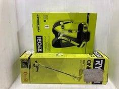 RYOBI 18V ONE+ 23CM CORDLESS LINE TRIMMER RY18LT23A-0 TO INCLUDE RYOBI ERGO HARNESS SINGLE RAC805