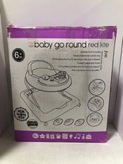 RED KITE BABY GO ROUND JIVE ELECTRONIC BABY WALKER