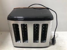 HADEN SALCOMBE 4 SLICE TOASTER BLACK