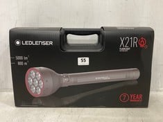 LEDLENSER X21R RECHARGEABLE TORCH - RRP £499