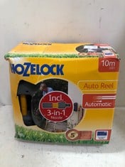 HOZELOCK AUTO REEL AUTOMATIC REWIND WALL MOUNTED HOSE REEL