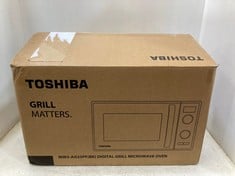 TOSHIBA 900W DIGITAL GRILL MICROWAVE OVEN MW2-AG23PF(BK)