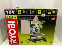 RYOBI 18V ONE+ 216MM CORDLESS SLIDING MITRE SAW R18MS216-0 - RRP £336