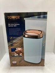 TOWER ROSE GOLD EDITION 58L SQUARE SENSOR BIN