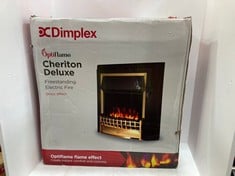 DIMPLEX CHERITON DELUXE FREESTANDING ELECTRIC FIRE