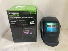 SIEGEN TOOLS BY SEALEY AUTO DARKENING WELDING HELMET S01001