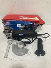 SEALEY 115MM ANGLE GRINDER 900W SAG115