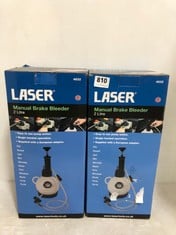 2 X LASER TOOLS MANUAL PRESSURE BRAKE BLEEDER 2L 4832 - RRP £173