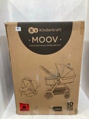 KINDERKRAFT MOOV 3-IN-1 MULTIFUNCTIONAL STROLLER - RRP £259