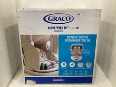 GRACO MOVE WITH ME SOOTHER BABY SWING - RRP £150