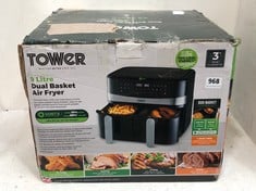 TOWER 9L DUAL BASKET AIR FRYER