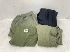 4 X ASSORTED JOHN LEWIS WOMENS CLOTHING TO INCLUDE JOHN LEWIS AND/OR ORLA KHAKI LONG SLEEVE TOP SIZE 6