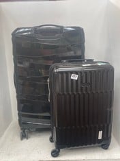 JOHN LEWIS TAMPA 4-WHEEL HARD SHELL SUITCASE AND JOHN LEWIS LUGANO 79CM 4-WHEEL SUITCASE