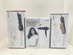 3 X HAIR STYLING APPLIANCES TO INCLUDE BABYLISS FLAWLESS VOLUME 2764U