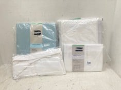 4 X JOHN LEWIS BEDDING TO INCLUDE JOHN LEWIS SOFT & SILKY EGYPTIAN COTTON STANDARD PILLOWCASE