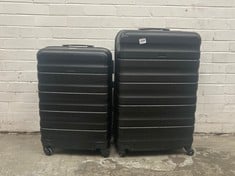 JOHN LEWIS ANYDAY GIRONA 65CM 4-WHEEL MEDIUM SUITCASE AND JOHN LEWIS ANYDAY GIRONA 75CM 4-WHEEL LARGE SUITCASE