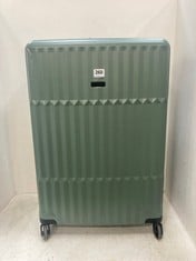 JOHN LEWIS TAMPA 4-WHEEL HARD SHELL SUITCASE- SET OF 3 IN GREEN - RRP £249