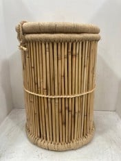 1 X STONE THE CROWS SET OF TWO LAUNDRY BASKETS - HEIGHT 48/58 CMS - TOTAL RRP £215