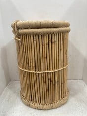 1 X STONE THE CROWS SET OF TWO LAUNDRY BASKETS - HEIGHT 48/58 CMS - TOTAL RRP £215