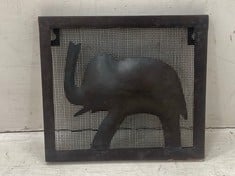 16 X STONE THE CROWS SMALL WALL DECORATION ELEPHANT - WIDTH 20CM - TOTAL RRP £435