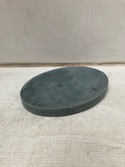 54 X STONE THE CROWS FLAT OVAL DISH - VERDIGRIS - Length 15CM - TOTAL RRP £324