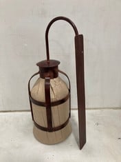 4 X STONE THE CROWS LANTERN IN BROWN