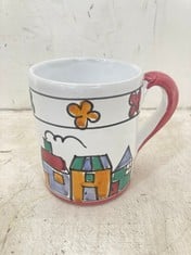 18 X STONE THE CROWS HAND PAINTED MUG