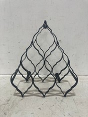 6 X STONE THE CROWS SIX BOTTLE WALL WINE RACK - HGT 33CMS