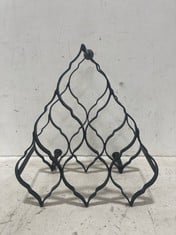 6 X STONE THE CROWS SIX BOTTLE WALL WINE RACK - HGT 33CMS