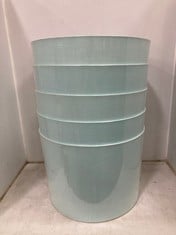 5 X STONE THE CROWS SHADE NUMBER SIX : LIGHT AQUA - 40X43.75X31.25CMS - TOTAL RRP £275