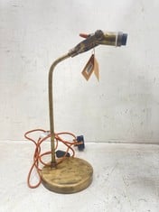 RARNI TABLE LAMP - ANTIQUE BRASS - ONE SIZE (RL4701) - RRP £225