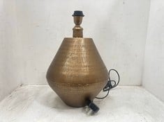 NALGONDA LAMP - ANTIQUE BRASS - LARGE (NL2601) - RRP £195